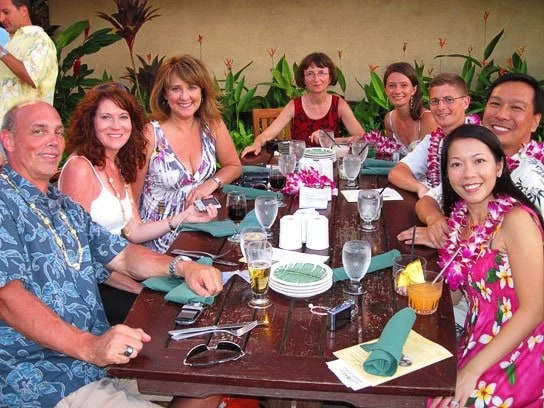 Our Luau People…. - Photo © Carl Amoth