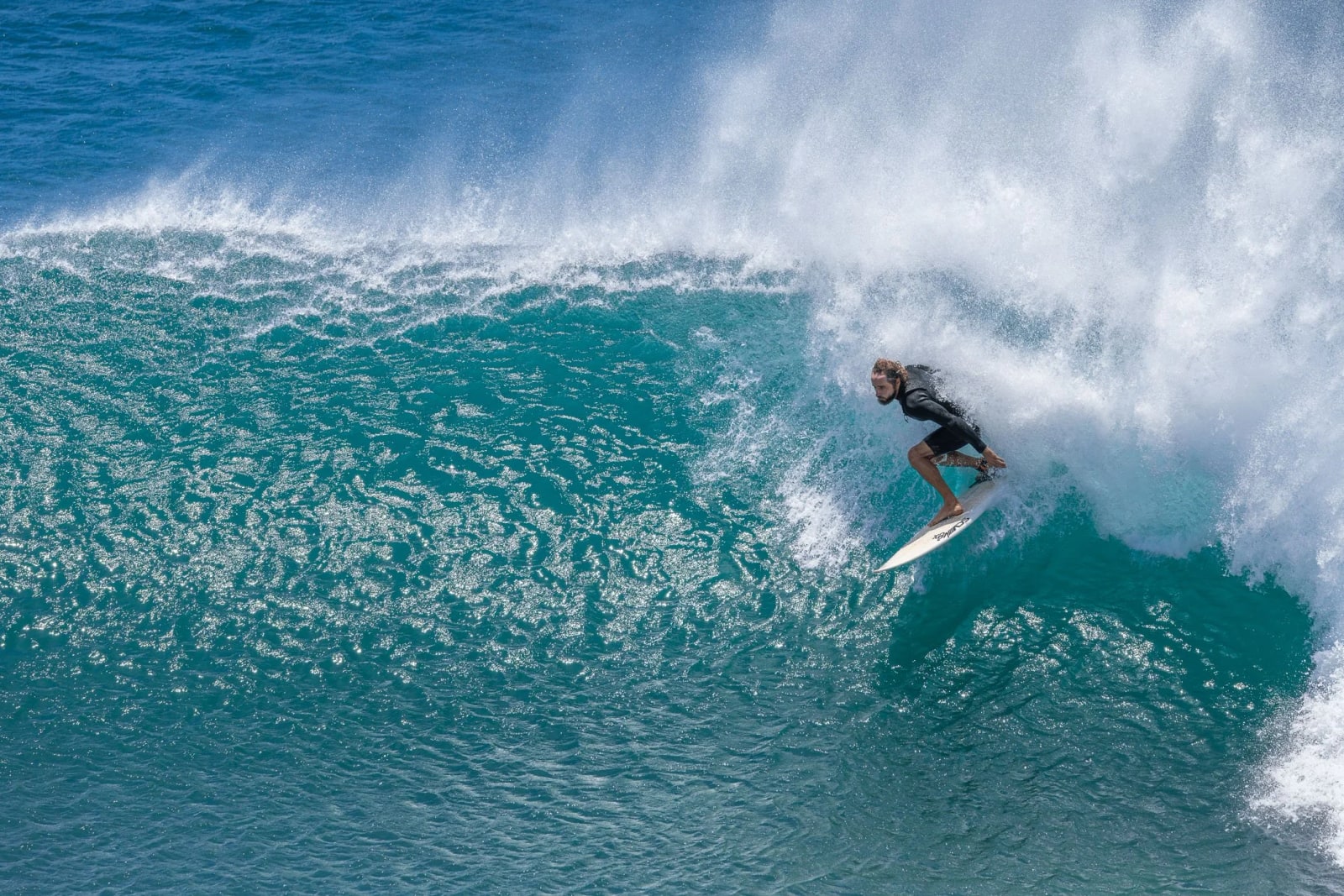 Surfer at Honolua Bay, Maui